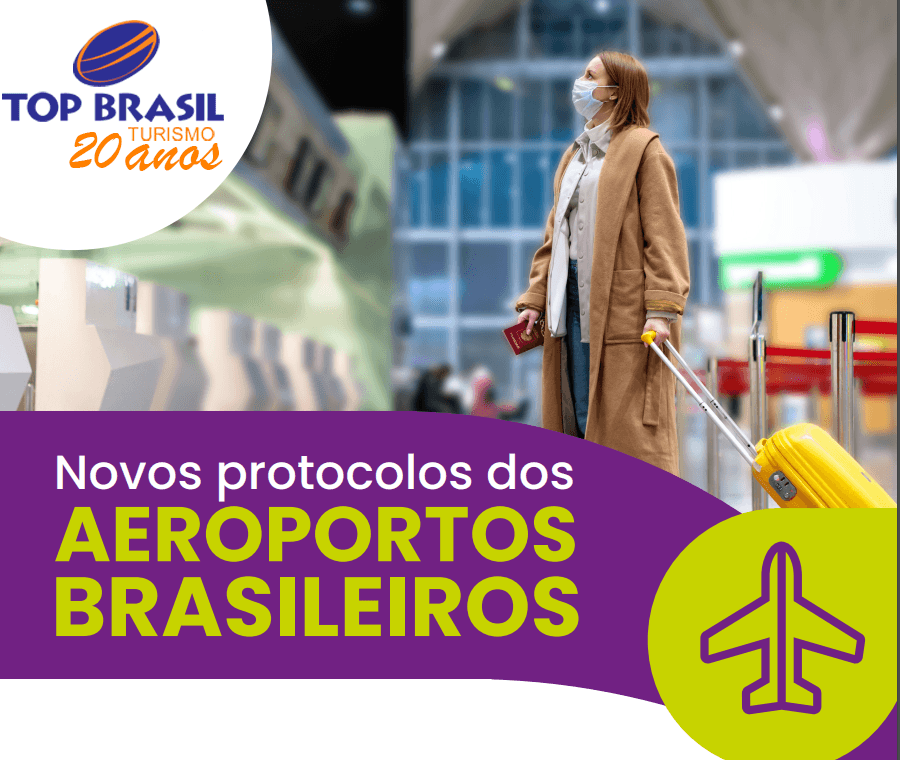 novos protocolos nos aeroportos