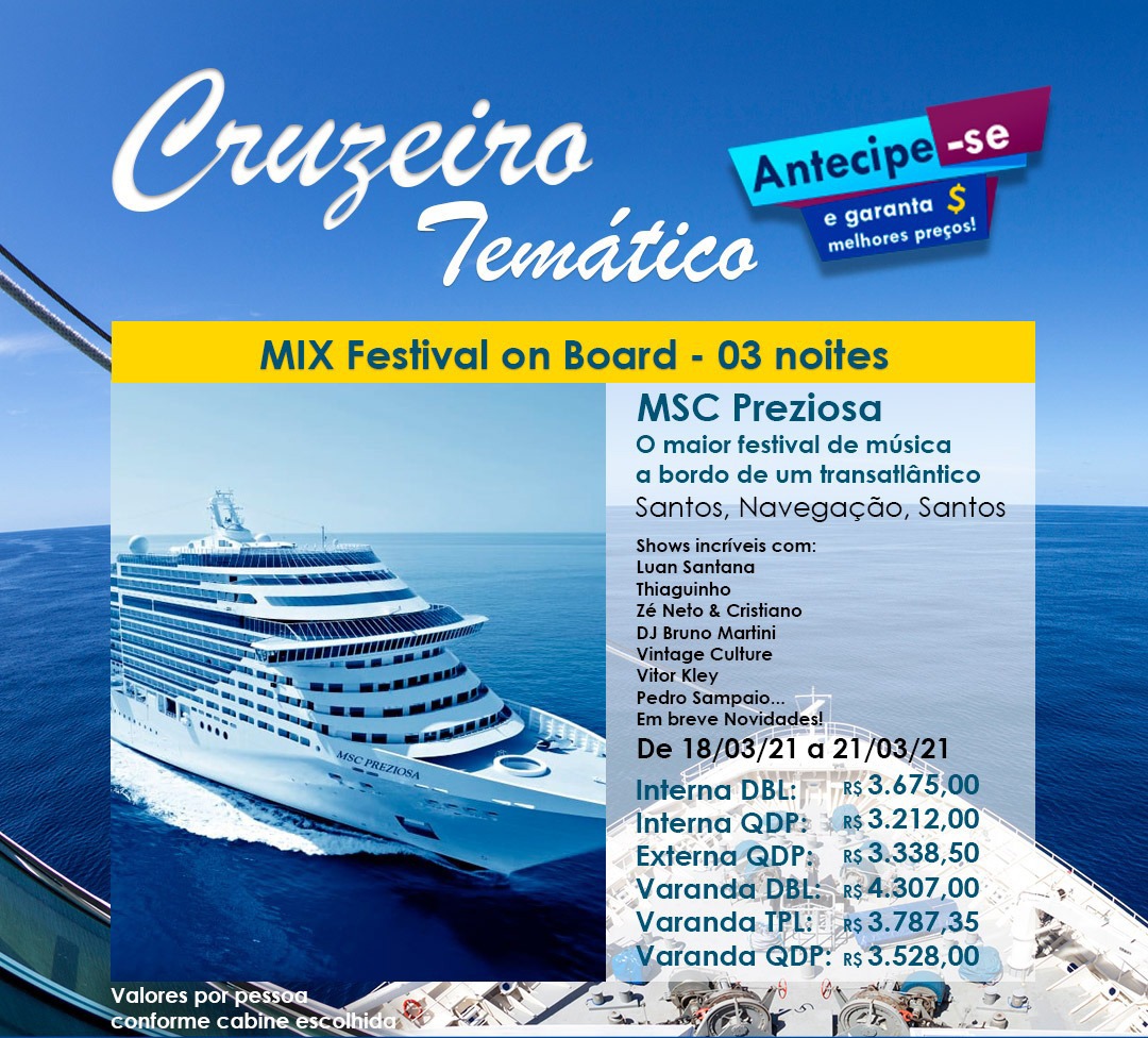 Pacotes de Viagens Internacionais e Nacionais Top Brasil Turismo